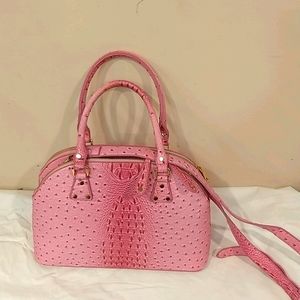 Ostrich Vegan Handbag NWOT